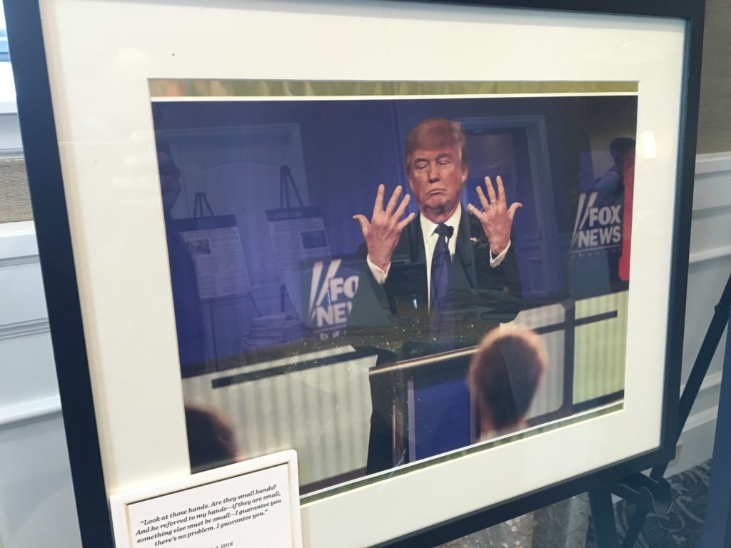 Trump hands